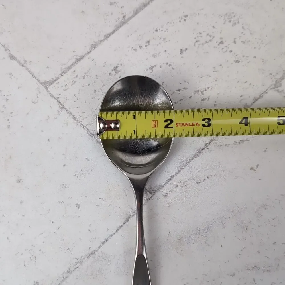 Towle Lauffer MAGNUM 18/8 Stainless Solid Serving Spoon Tablespoon 7 3/4 Japan